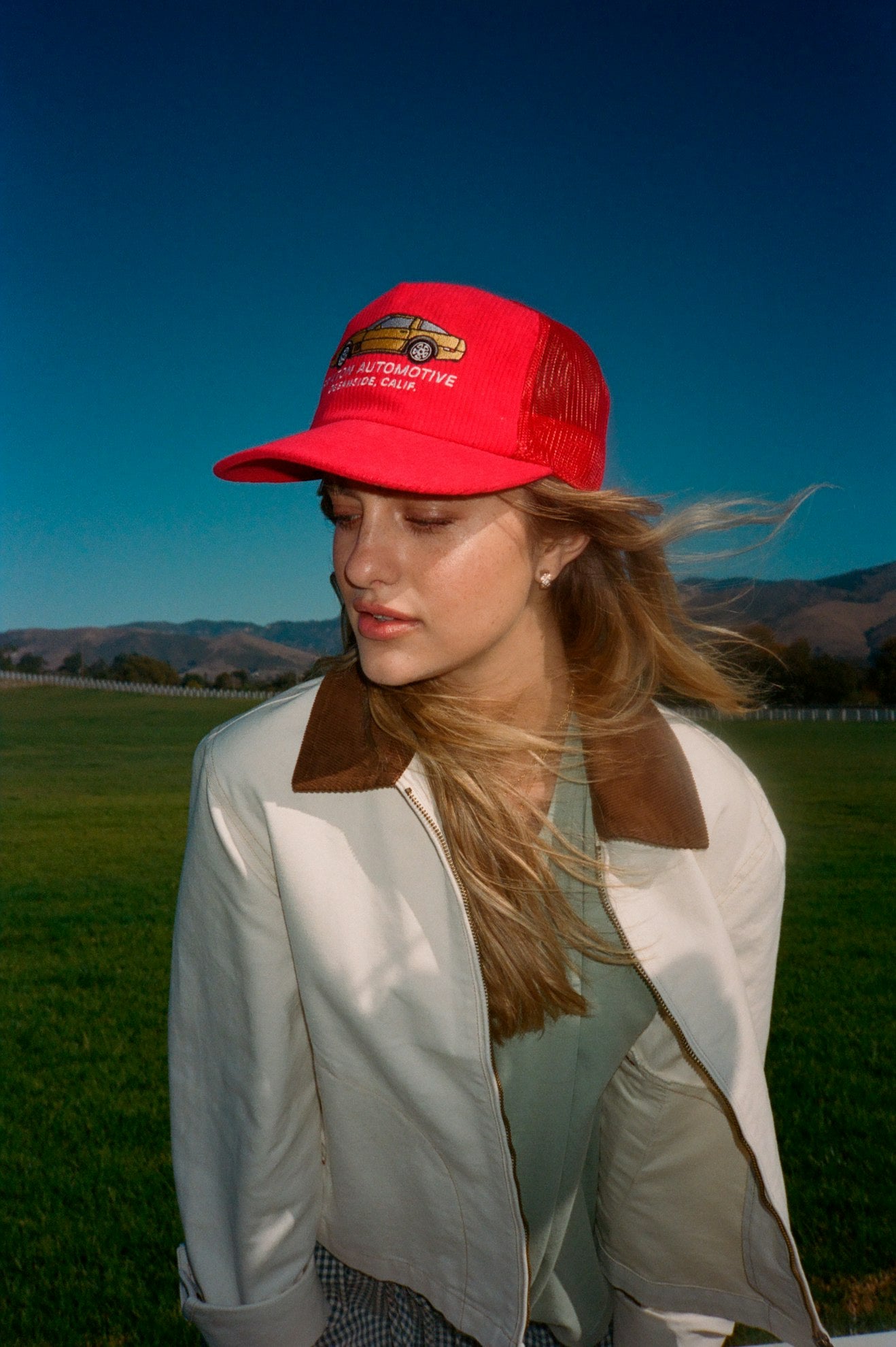 Mechanic Women's Garage Zip Jacket - Egret White - Image 3